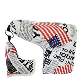 Luxury PU leather Scotty Cameron Odyssey compatible putter cover with magnetic closure and accessories (USA)