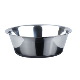 PEGGY11 Deep Stainless Steel Anti-Slip Dog Bowls - Single Pack, 2 Cups