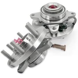 Aspligo 515169 Front Wheel Bearing Hub Assembly Compatible with 2015-2017 Ford F-150 (2.7L 3.5L 5L Engines), 4WD 6 Lug Bolts w/ABS, 2Pcs