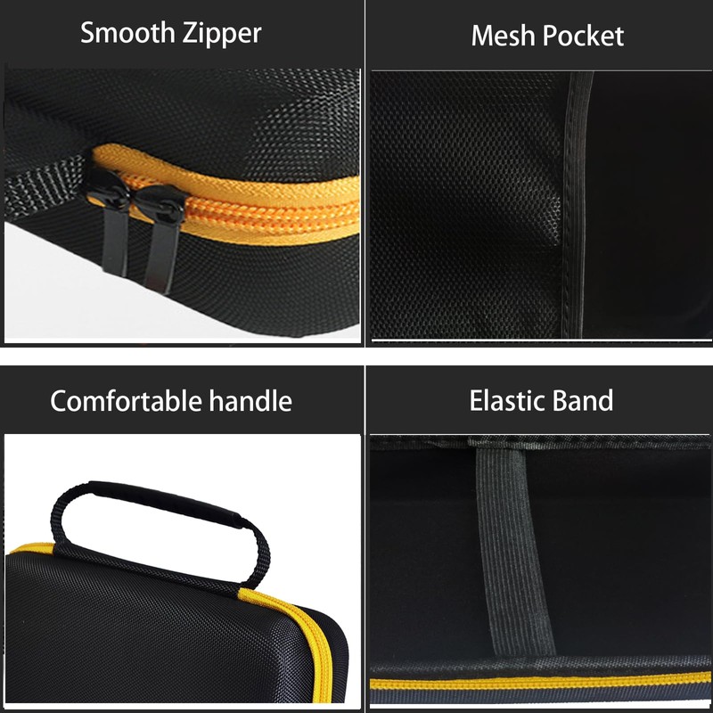 QFDSHOPCO Hard Carrying Case Portable Storage Bag with Detachable Foam