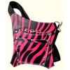 PROFESSIONAL HAIRDRESSING CUTTING BARBER SALON SCISSORS POUCH HOLDER HOLSTER BAG PINK ZEBRA