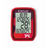 Ciclosport Protos 105 Bicycle Computer Red One Size
