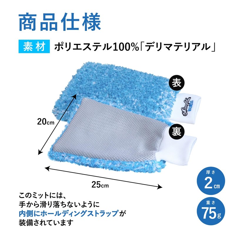 Microfiber Madness DeliMesh Car Wash Mitt, 10.8 x 7.9 inches