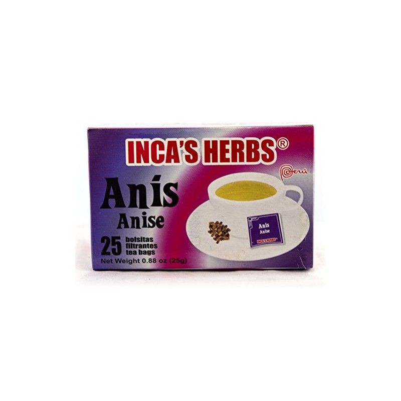 INCA'S FOOD All Natural Teas from Peru. (Anis, 25 gr.)