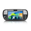 4 Core+64G Android 13 Car Stereo for Fiat 500 2007-2015,