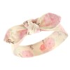 Hudson Baby Infant Girl Cotton Headbands 5pk, Boho Flower, 0-24