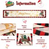 Christmas Table Runner, 33 cm x 180 cm, Linen Indoor