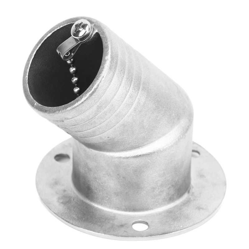 Boat Deck Filler 45° 316 Stainless Steel 38mm Flip Fill