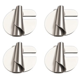 DmDoyy Sewing Machine Accessories Rolled Hem Presser Foot, Sewing Accessories, Sewing Accessories with 4 Sizes (3 mm - 6 mm) for a Wide Range of Sewing Machines