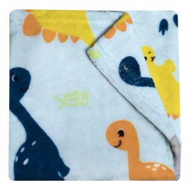 Chiqui Mundo Frazada Ligera Bebé Suave Dinos Microfibra Chiqui Mundo