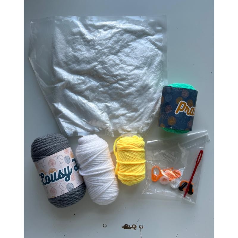 Seagull Crochet Kit - Add Crochet Hook: Add Crochet Hook,