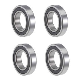 TOP-VIGOR 4Pcs 99502H-2RS Deep Groove Ball Bearings, Z2 5/8 Inch x 1-3/8 Inch x 11mm Double Sealed Industrial Bearings, Chrome Steel Skateboard Bearings for Electrical Instrument Equipment