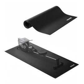 VEVOR Treadmill Mat for Carpet Floor, 23.62" x 51.18" x 0.16" Exercise Equipment Mat for Elliptical and Walking Pad, High Density PVC Floor Protector, Waterproof and Non-Slip for Home Gym