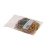 Pack of 200 Colourful Rubber Rings Diameter 2-6 cm