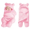 XMWEALTHY Cute Baby Items Newborn Plush Nursery Swaddle Blankets Soft