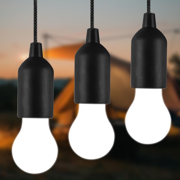 MODOAO LED Convenient Outdoor Tent Light, Waterproof and Hangable High