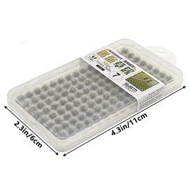 HAOBIN Grass Tufts Model Making Miniature Decorative Model Making Grass Model Railway Architecture Accessories Model Making Landscape Model Making Accessories Used for DIY Railway Train Landscape