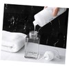 GLEAVI 2Pcs Foaming Pump Bottle Transparent Refillable Containers for Cosmetics