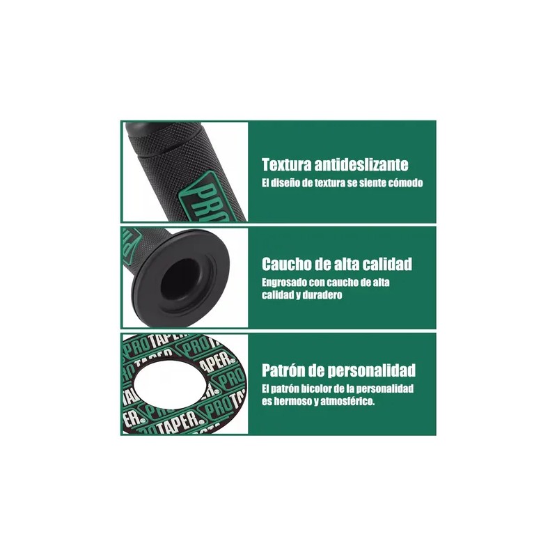 Puños Protaper Para Moto 78 Excelente Agarre Stunt Cross