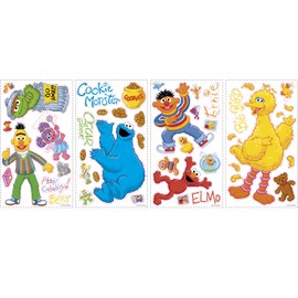 RoomMates Sesame Street Peel and Stick Wall Decals - RMK1384SCS