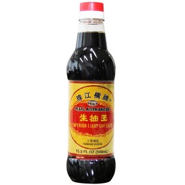Soy Sauce Pearl River Bridge Superior Light ,16.9-Ounce Plastic Bottles