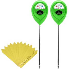 GROWIT Soil Moisture Meter for Plants - Plant Moisture Meter for House Plants | Hydrometer for Plants | Plant Moisture Meter Houseplants | Water Tester for Plants | Farming Plants (Pack of 2)