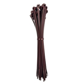 OutdoorFix Cable Ties 150 x 3.5 mm, Pack of 50 - Dark Willow - Weatherproof, UV-Resistant