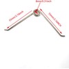 5pcs Compression Spring Stainless Steel Small Torsion Spring V Shape