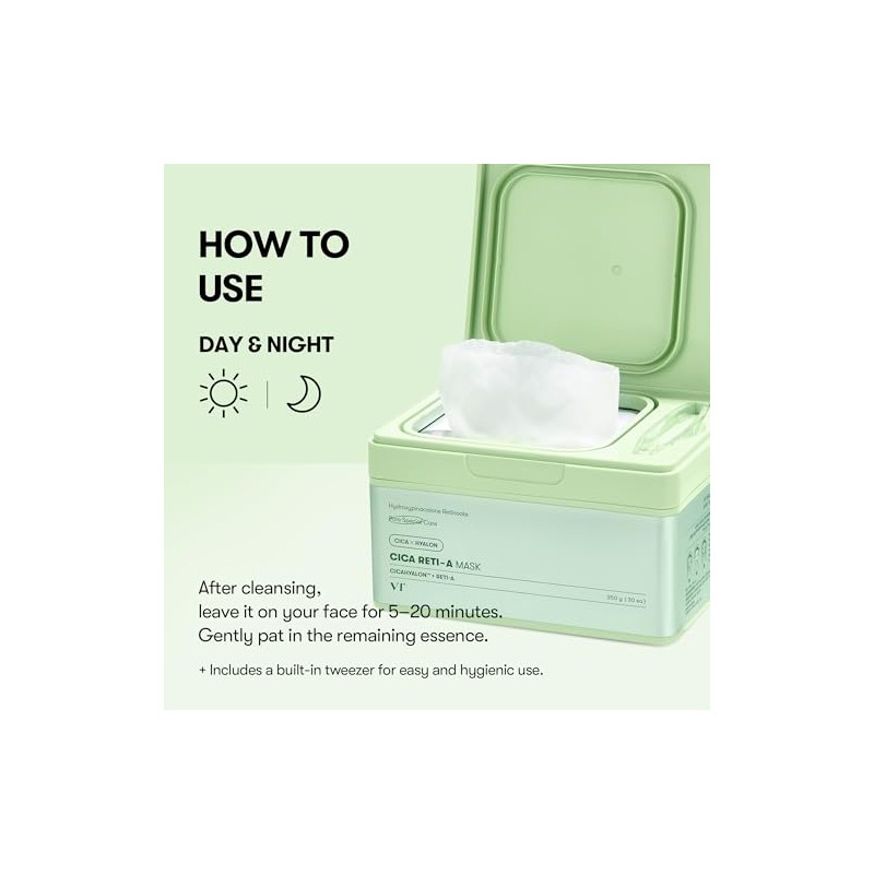 Cica Reti-A Mask by Vt Cosmetic for Women - 30