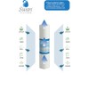 Bellerofonte Sediment Filter 10 Inch 25 Micron in Polypropylene Removes