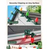 C7 C9 Christmas Lights Spring Clips, 100 Count Holiday Lights