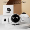 Movable Indoor Robot Camera, Family Bot Security for Cat/Dog/Pet/Elderly, Robot