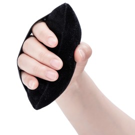 SWISSELITE Hand and Finger Contracture Cushion, Palm Grips with Elastic Band or Separator, Hand Grab Pad for Rehab Patient Palm Protect, Help with Hand Rehabilitation