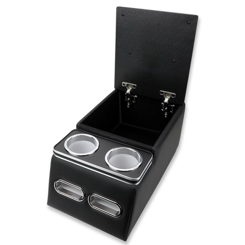 Universal Car Center Console Organizer with Cup Holder& Phone Holder,