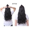 OneDor 20" Curly 3/4 Full Head Synthetic Hair Extensions Clip