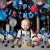 Space Decoration Planet Birthday Decoration, Space Children's Birthday Decoration Balloons,