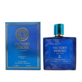 Fragrance Couture Victory Heroes Men's Cologne 3.4 Fl. Oz. EDT Spray - Inspired by Versace Eros