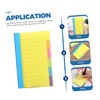 Operitacx Notebook Grocery List Notepad Notes Sticky Yellow Notepad Sticky
