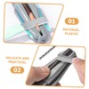 Baluue 3pcs Eyebrow Pencil Sharpener Tools Durable Makeup Pencil Sharpening