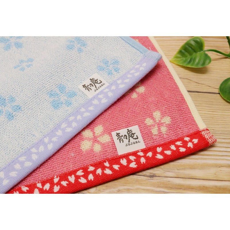 Fighters 佑 Japanese goods towel handkerchief Lush 庵 Embroidered 清水寺