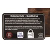 BAGAN 020792 Women's Purse Genuine Leather Brown, brown, Einheitsgröße