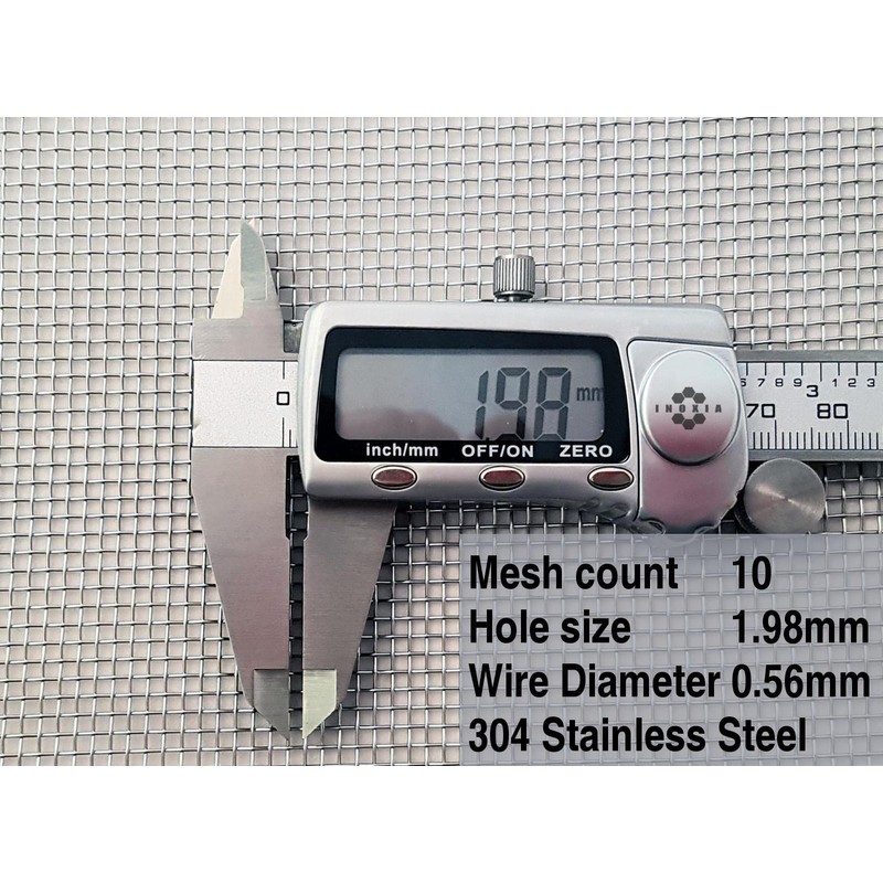 2mm Hole Size - Stainless Steel 304L - Cut Size:
