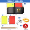 UNINGYI Referee Set, Football Referee Cards, Red Card, Yellow Card,