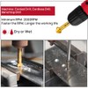 FOCSTOL Countersink Drill Bit HSS Set - 90° Titanium Countersink
