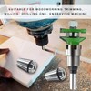 JONMON 1/2 Inch Shank Router Collet Extension Chuck Converter Adapter,Woodworking