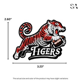 Siam Accs Rugby Fans Cincinnati Logo Patch Embroidery American Football Fan Favorite Team Iron On Sew On for Clothing Backpacks Jeans Motorcycle Sew On Custom Jackets Hats Tactical Bags
