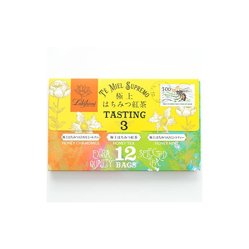 Lakshimi Tea Letter Package (Premium Honey Tea Tasting 3, Pack