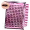DIY Lash Extension Kit Natural Look Wispy Lash Clusters D