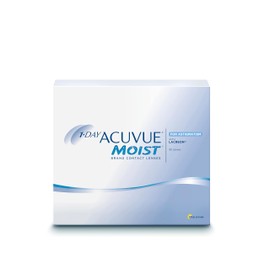 Acuvue 1-Day Acuvue Moist For Astigmatism Daily Lenses, Soft, 90 Pieces, BC 8.5 mm, DIA 14.5 mm, CYL -2.25, Axis 10, -0.5 Dioptres