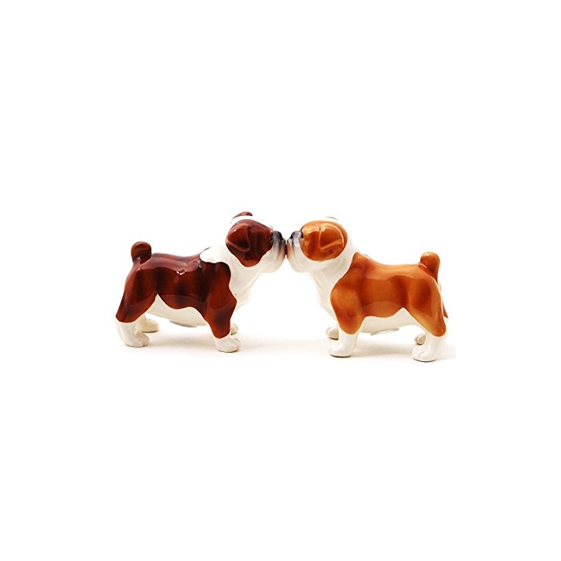 Pacific Giftware Bulldogs Attractives Salt Pepper Shaker Made of Ceramic